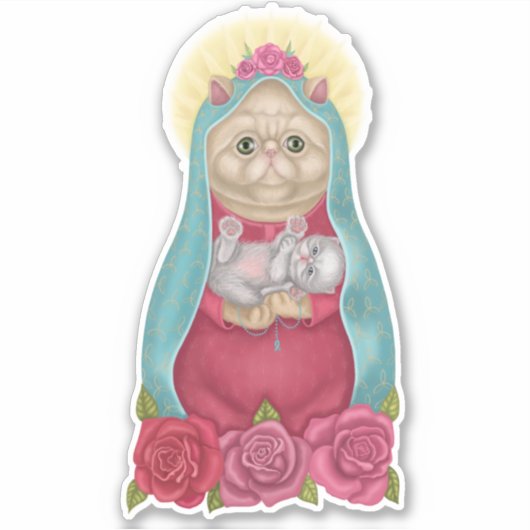 Sticker Dios Meow (Devant)