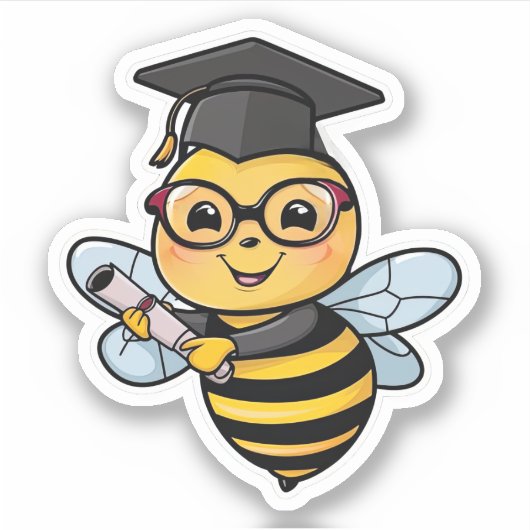 Sticker Diplôme d'abeilles (Devant)