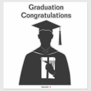 Sticker Diplôme de fin d'études