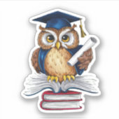 Sticker Diplôme de hibou (Devant)