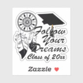 Sticker Diplôme Dreamcatcher (Feuille)