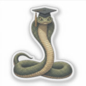 Sticker Diplômé Serpent (Devant)