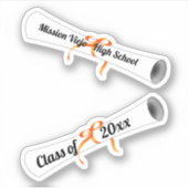 Sticker Diplômes (Devant)