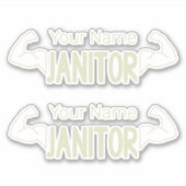 Sticker Directeur De L'Installation De Conception De Confé (Devant)