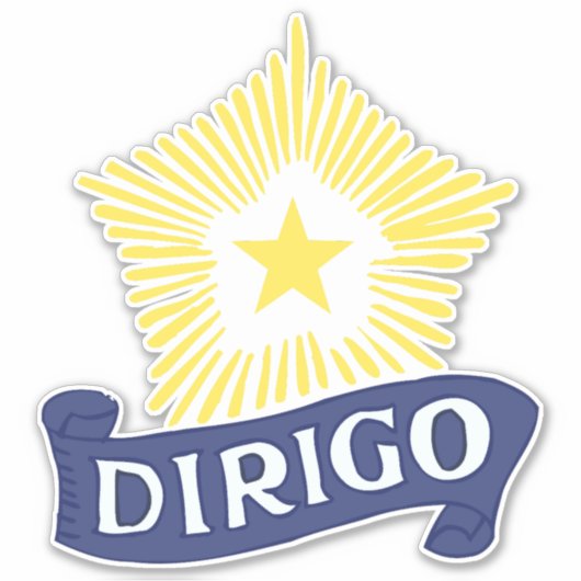 Sticker Dirigo Decal (Devant)
