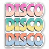 Sticker Disco Music (Devant)
