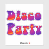 Sticker Disco Party 2 (Feuille)