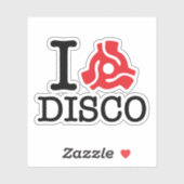 Sticker Discothèque de l'adaptateur I 45 (Feuille)
