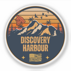 Sticker Discovery Harbour, Hawaï