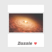 Sticker Disque De Matériel Autour De Star Fu Orionis. (Feuille)