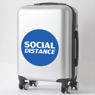 Sticker "Distance Sociale" 19 Grand Étage Cercle