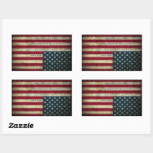 Sticker Distress Flag (Feuille)