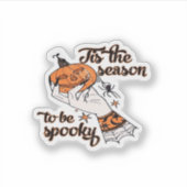 Sticker Distressed Spooky Season (Devant)