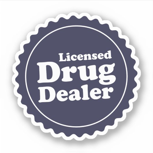 Sticker Distributeur de médicaments agréé (Devant)