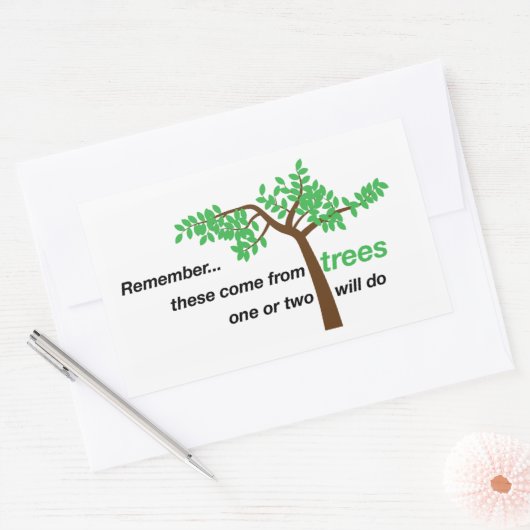 Sticker distributeur de serviettes en papier (Enveloppe)