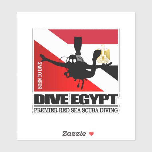 Sticker Dive Egypt DF2 (Feuille)