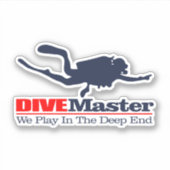 Sticker DIVEMaster (Devant)