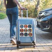 Sticker Diverses races de chiens (Valise Insitu)