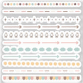 Sticker Dividers tiny latte sheet (Recto)