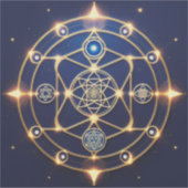 Sticker Divine Radiance – 5: Illuminated Universal Energy (Devant)