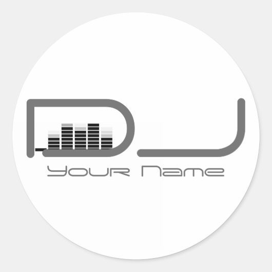 Sticker DJ (Devant)