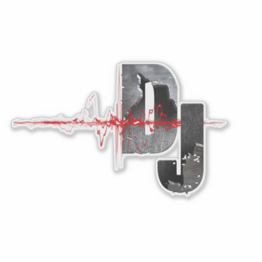 Sticker Dj (Devant)