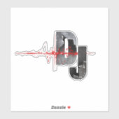 Sticker Dj (Feuille)