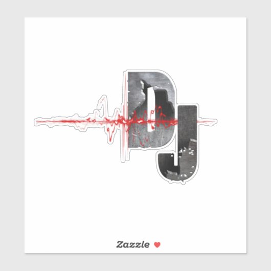 Sticker Dj (Feuille)