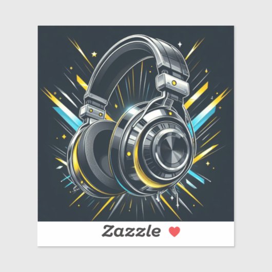 Sticker DJ (Feuille)