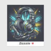 Sticker DJ (Feuille)