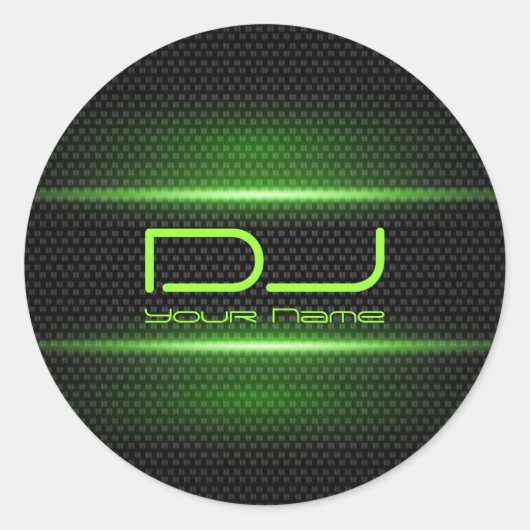 Sticker DJ Green Effects (Devant)