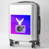 Sticker DJ Unicorn – Magical Party Vibes Design (Sur valise)