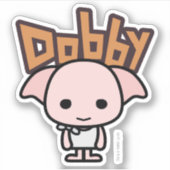 Sticker Dobby Cartoon Caractère Art (Devant)