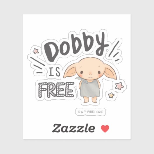 Sticker Dobby Gratuit (Feuille)
