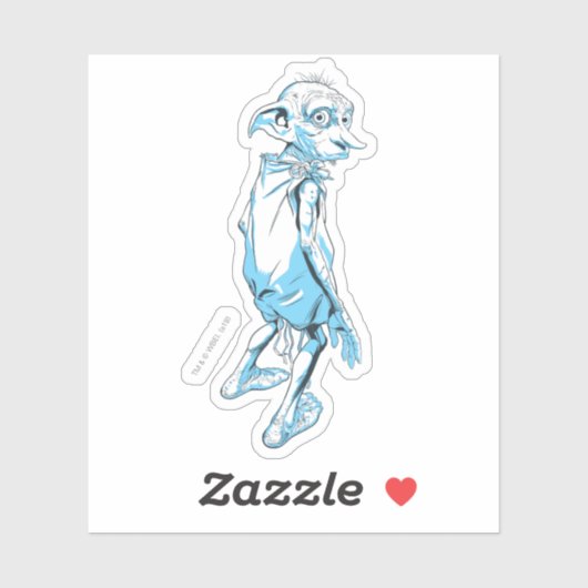 Sticker Dobby Regardant (Feuille)
