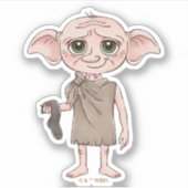 Sticker Dobby Watercolor Character Art (Devant)