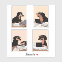 Doggos d'entreprise au travail