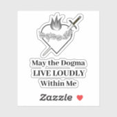 Sticker Dogma (Feuille)