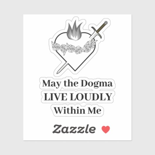 Sticker Dogma (Feuille)