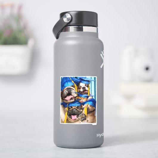Sticker Dogs and Cat Grads in Photo Booth (HydroFlask)