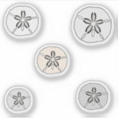 Sticker Dollar blanc (Devant)