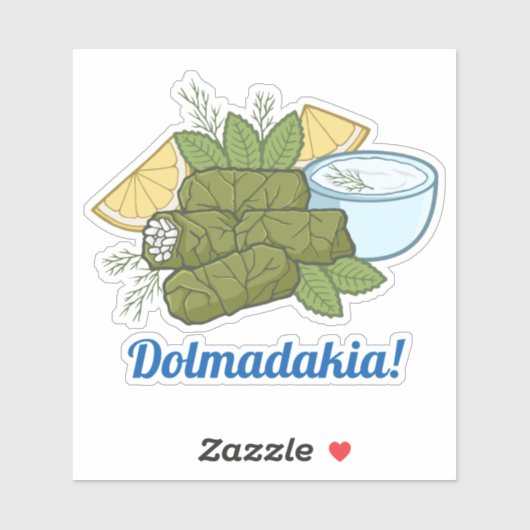Sticker Dolmadakia (Feuille)