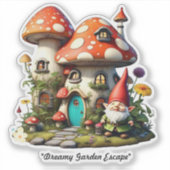 Sticker "Domaine de l'Imaginaire du jardin" (Devant)