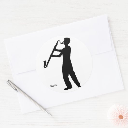 Sticker d'ombre Clarinet basse (Enveloppe)