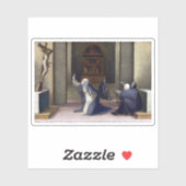 Sticker Domenico Beccafumi Sainte Catherine de Sienne (Feuille)
