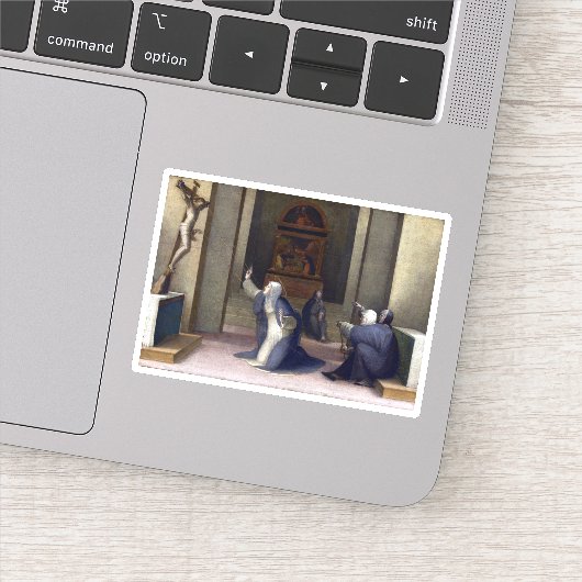 Sticker Domenico Beccafumi Sainte Catherine de Sienne (Détail)