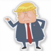 Sticker Donald Trump (Devant)