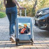Sticker Donald Trump, champion de course automobile (Valise Insitu)