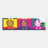Sticker Donald Trump Pop Art (Devant)