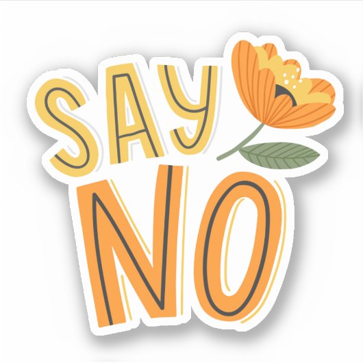 Sticker Donc non (Devant)